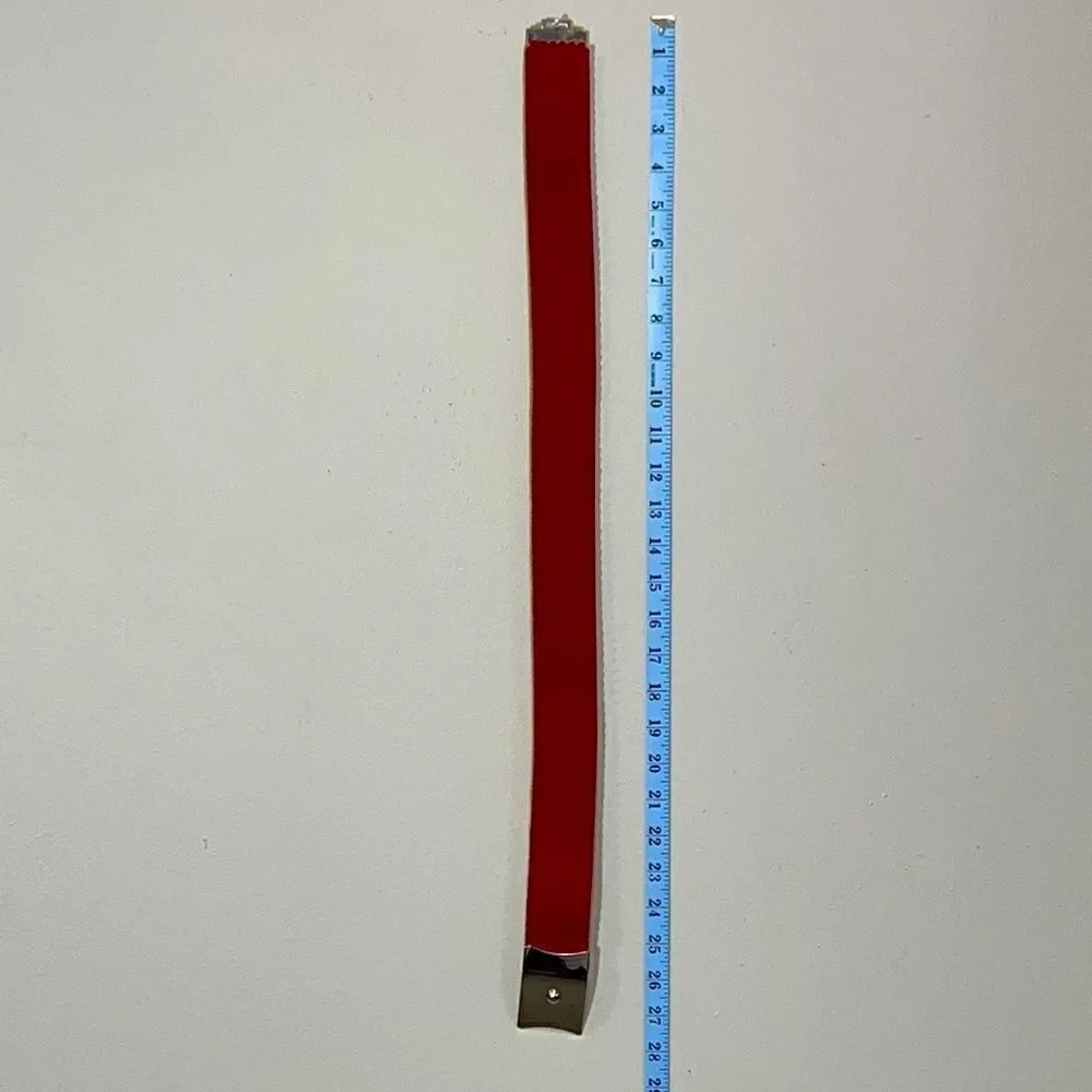 Vintage Red Stretchy Belt.